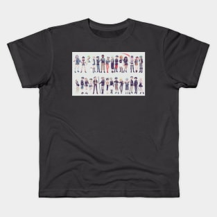 Agent lineup Kids T-Shirt